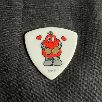 绝版 Fernandes 可爱机器人/大三角 吉他拨片 ！