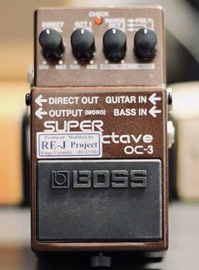 ANALOGMAN MOD BOSS oc3 八度和音单块效果器