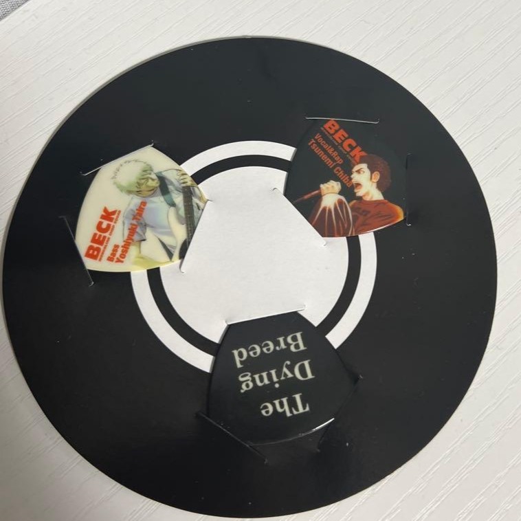 绝版2010年 日产BECK  吉他拨片套装纪念版,乐器/吉他/钢琴/配件,拨片/拨片套,淘宝优惠券,粉丝福利购,淘宝优惠卷