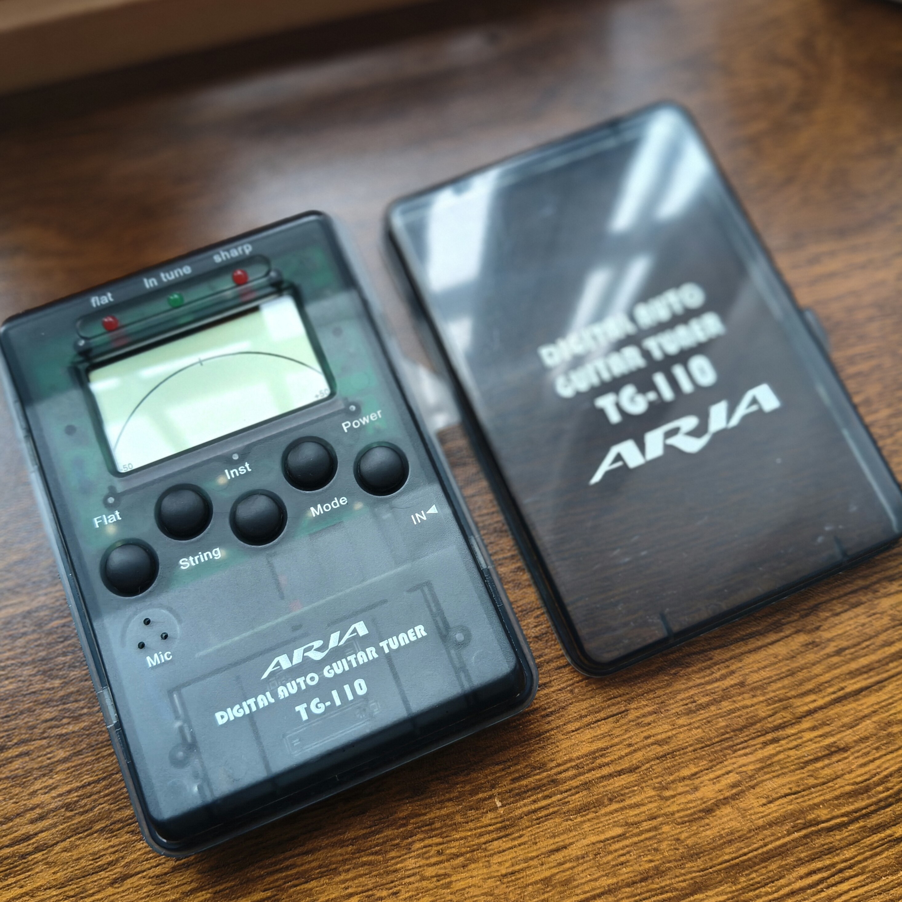日产原装透明机壳Aria TG-110 吉他贝斯调音表