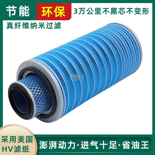 k2042 2142空气滤芯适配东风货车南骏王牌757货车空气滤清器滤芯