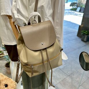 【优胜者】新款高级感耐磨耐脏双肩包轻便大容量包防水尼龙旅行包