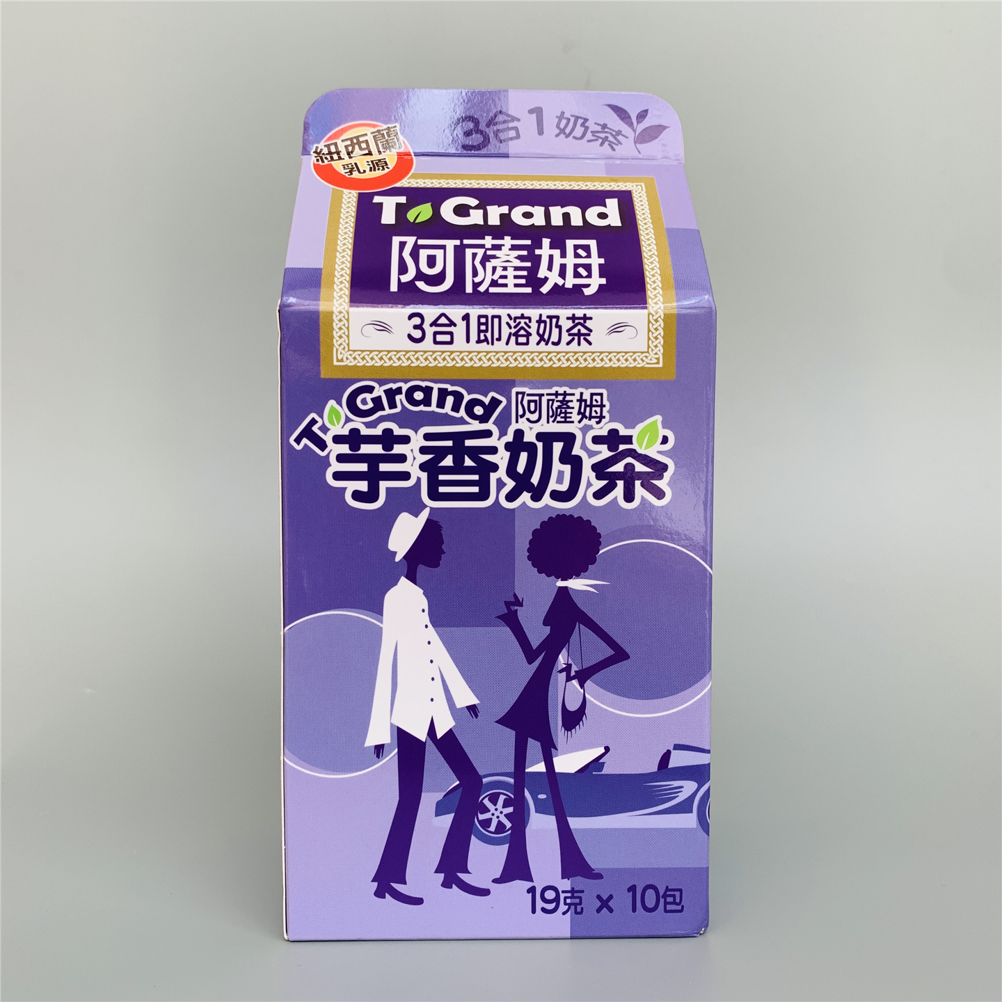 台湾阿萨姆三合一芋香奶茶