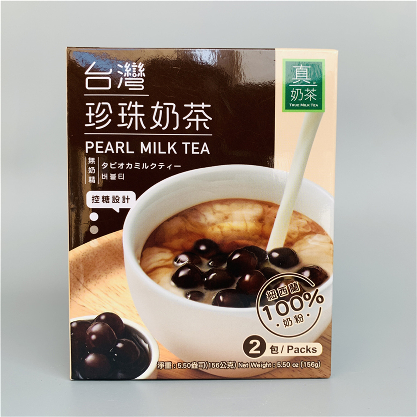 台湾原装欧可真奶茶无奶精珍珠奶茶下午茶冲泡饮品78g*2份