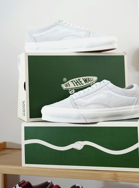 Notre x Vans OG Old Skool握手侧边条联名休闲板鞋VN0A4P3X2I4