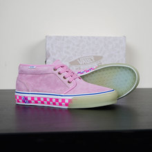 JSP x Vans Chukka 79 VLT粉色棋盘格中帮休闲板鞋VN0A5EFL5WI