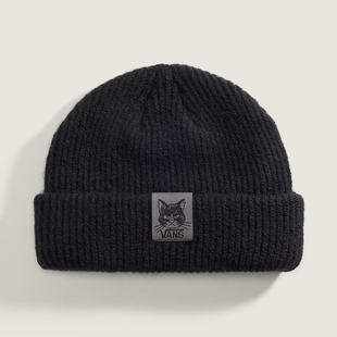 Vans亚洲艺术家花井祐介猫咪艺术插画联名毛线帽 YUSUKE HANAI