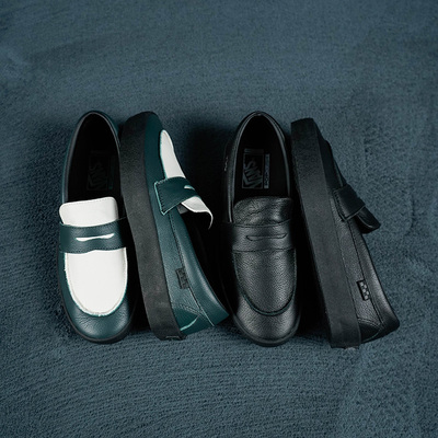 范斯滑板支线男女复古乐福鞋