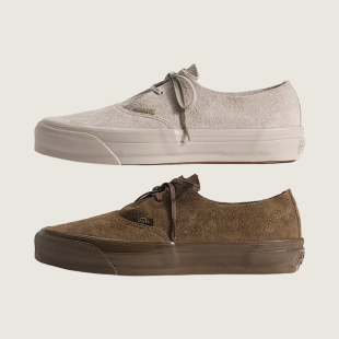 Vans Premium Authentic Ease麂皮牛巴革简约舒适通勤休闲板鞋