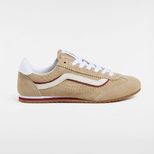 运动休闲鞋 Lowpro蓝棕麂皮薄底鞋 韩系时尚 板鞋 Vans 赛车鞋 Super