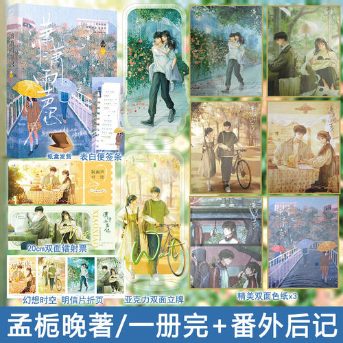 潇潇雨声迟 孟栀晚著暗恋这件难过的小事姊妹篇 青春校园暗恋文be悲美学都市言情小说实体书现言畅销书WE-42.8正版大鱼