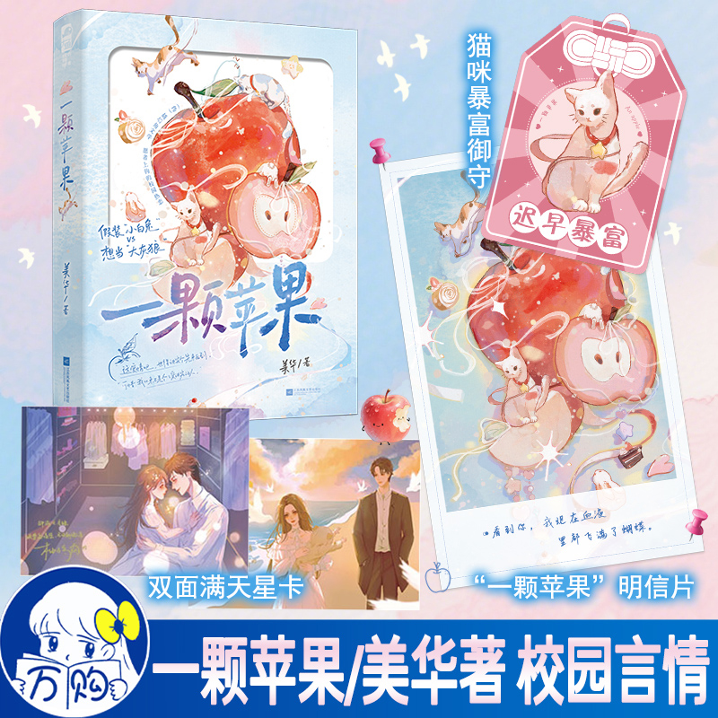 一颗苹果 美华著 青春文学校园现代言情小说实体书畅销书正版大鱼WE-45.8