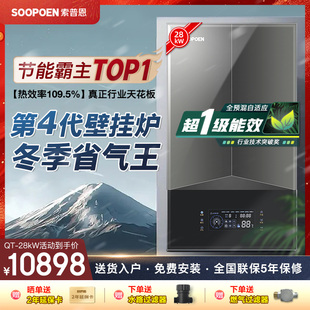 第四代壁挂炉全预混自适应一级能效冷凝式燃气壁挂炉旗舰款QT-32