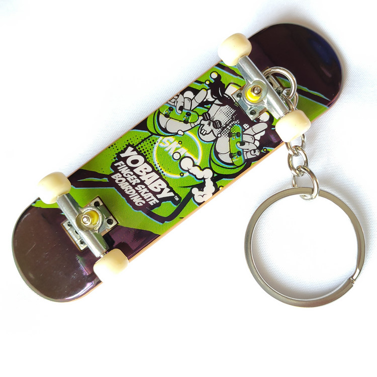 2019年新款塑料筒装手指滑板迷你钥匙扣链卡通指尖小滑板约9.5cm|ruв категории движение/йога/фитнес/фанаты товаров, на роликах/скейтборд/ограничение движения, скейтборд - от Buy2taobao.com для оказания профессиональной услуги покупки агента Taobao