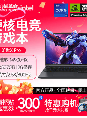 MECHREVO/机械革命 旷世 X酷睿i9HX处理器50显卡独显电竞游戏本