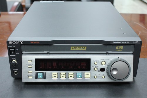 索尼HDCAM高清SONY J-H3桌上放像机磁鼓时间18小时