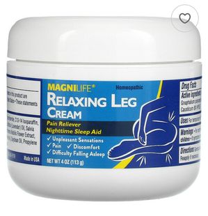 113克美版代购美国顺势疗法不安腿放松霜 不宁腿综合症安抚难入睡