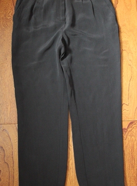 TIB* 正~ 重磅真丝 绝JIA质地 百搭经典黑色裤