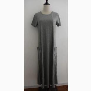 连衣裙 Nor 口袋装 饰长款 简约随性 设计师品牌