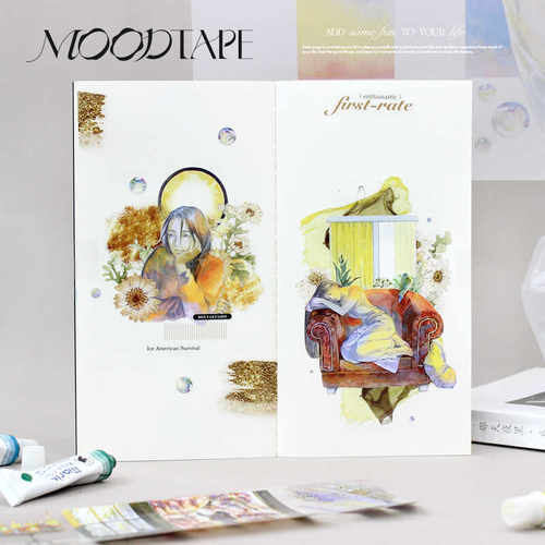 人物胶带moodtape手帐文具