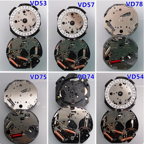 日本机芯VD51/53/57/78/86把杆