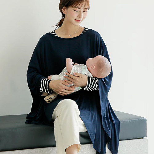 多功能哺乳巾潮妈外出孕妇透气喂奶遮羞布莫代尔罩衣斗篷披肩
