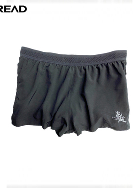 探路者跑步短裤男女 春夏新款户外飞越队马拉松速干短裤TAMI80908