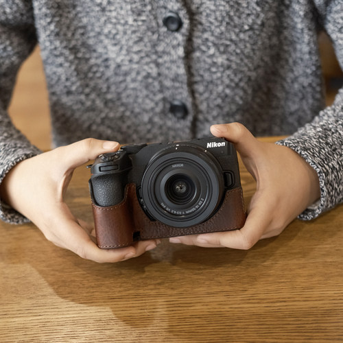 适用尼康Z30Z50等相机真皮保护套