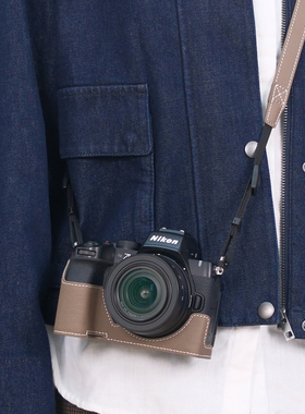 尼康Z50二代保护套ZFZ30ZFC相机包真皮配件Z50IIZ5/Z6二代/Z7