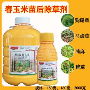 36%硝烟莠去津秀 春玉米田苗后除草剂硝磺草酮烟嘧磺隆禾阔双除