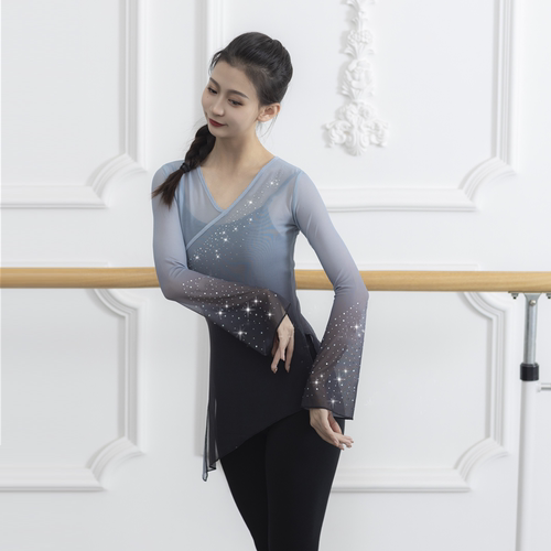 听雨森现代古典身韵舞蹈练功服女