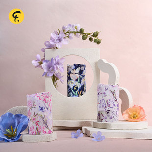 法然医生护士无檐帽手术包头帽口腔医院宠物医师工作帽子花之舞