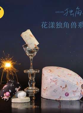 新款时尚印花护士工作帽纯棉包头帽牙医医美宠物口腔门诊手术帽女