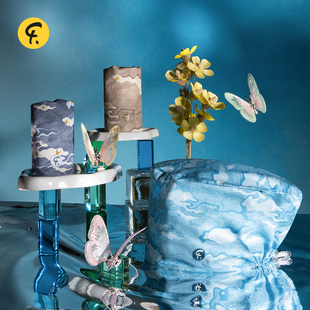 法然纯棉医生手术帽护士无檐帽口腔宠物医院透气工作帽云间穿梭