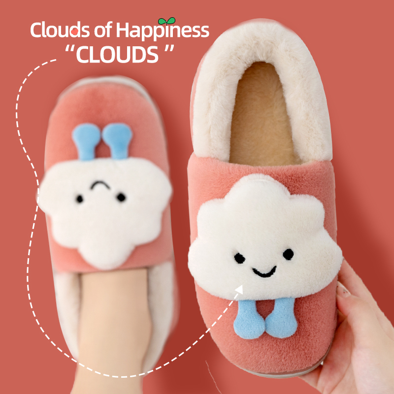 森派罗棉拖鞋女秋冬季软底月子