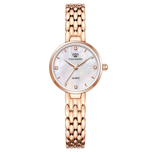 天王表奥莱正品美人鱼手表精致百搭女表石英防水表女士表LS31385