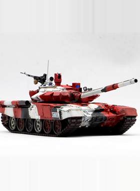 代工成品模型T90+树脂炮塔改造