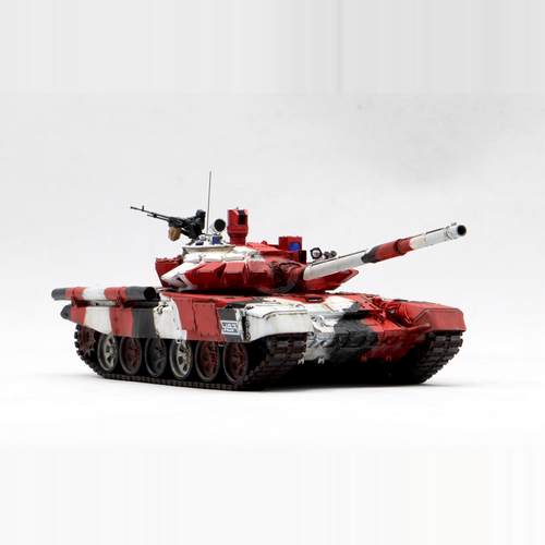 代工成品模型T90+树脂炮塔改造