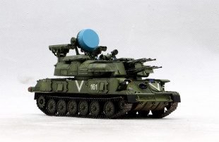 模型网 代工成品 非典制作 1/35 ZSU-23-4 M2石勒喀河加短号导弹