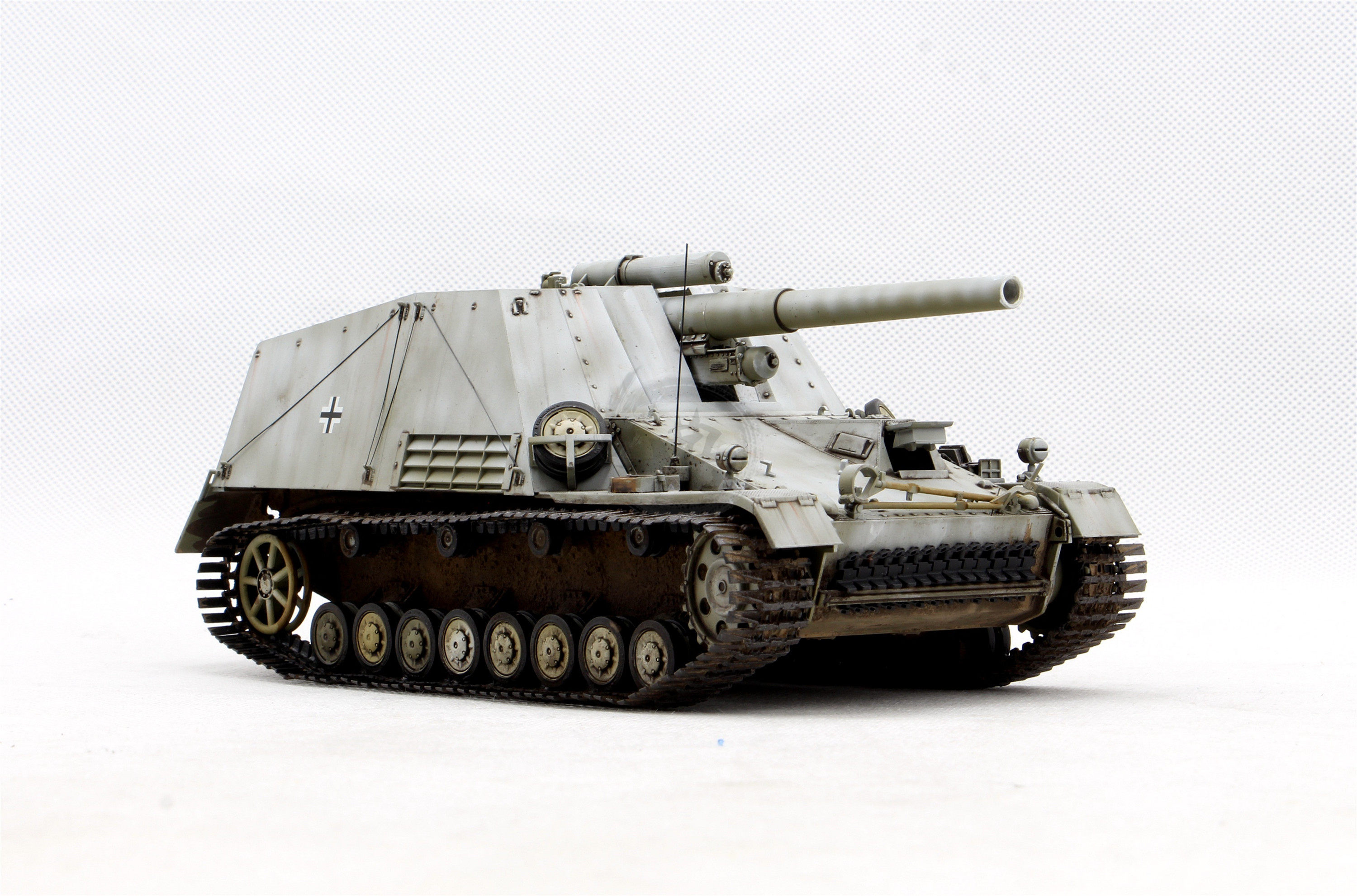 模型网 代工成品 非典制作 1/35 威龙 6876 野蜂自行火炮极初期型