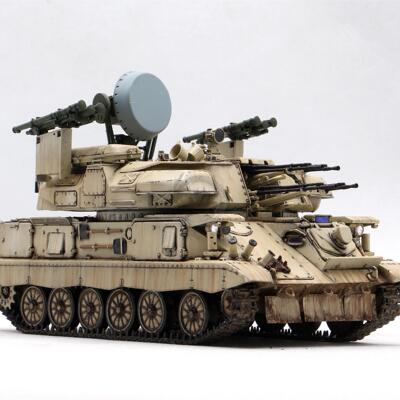 代工成品模型ZSU-23-4