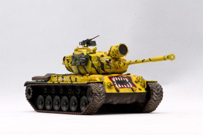 代工成品模型1/35M46老虎涂装