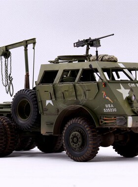 模型网 代工成品 非典制作 田宫35244 1/35 美M26龙式 坦克回收车