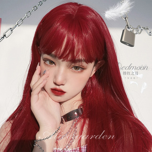 Alicegarden假发女日常网红lolita长直发可爱原宿软妹自然全头套