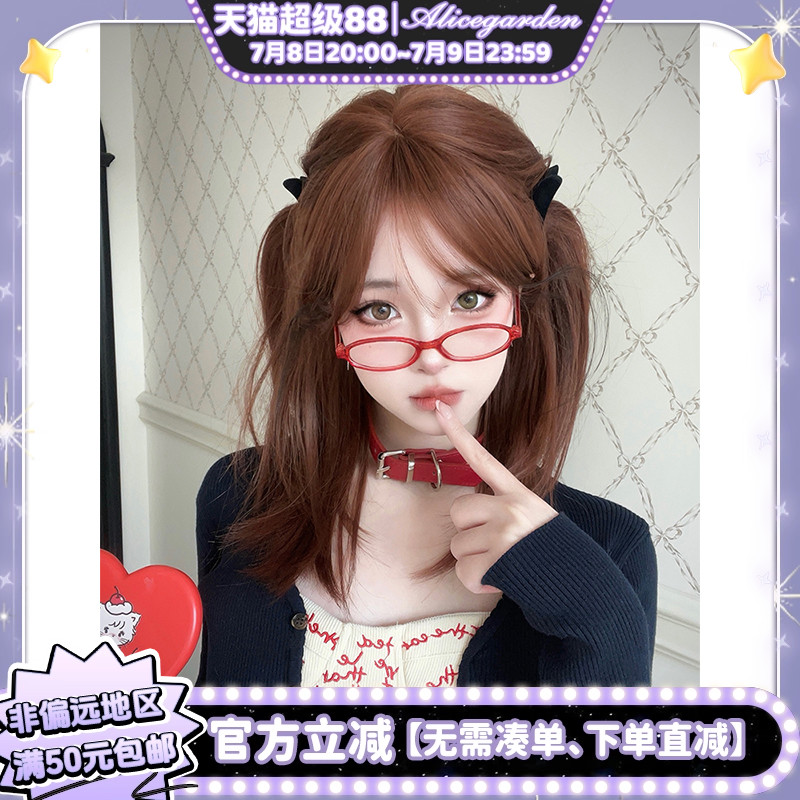 日系甜美中分刘海中长发jk