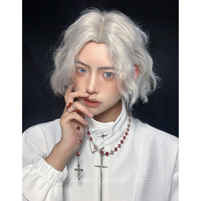 Alicegarden高温丝中分短卷发