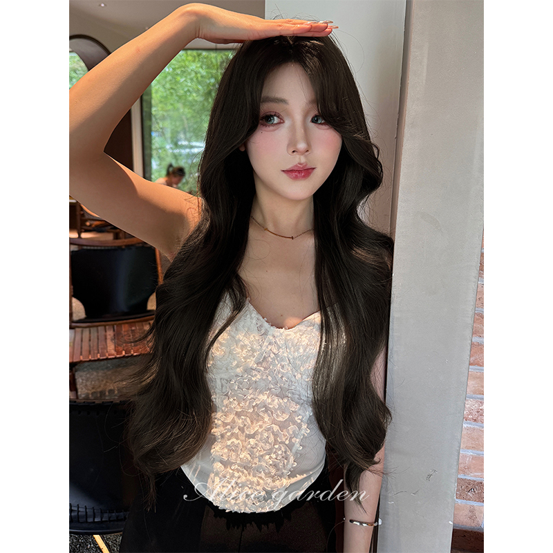 韩系自然百搭长卷发jk全头套