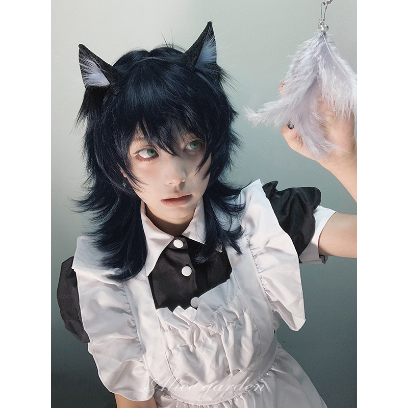 alicegarden高温丝狼尾假发