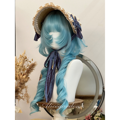 漫感少女风甜美长卷发jk头套