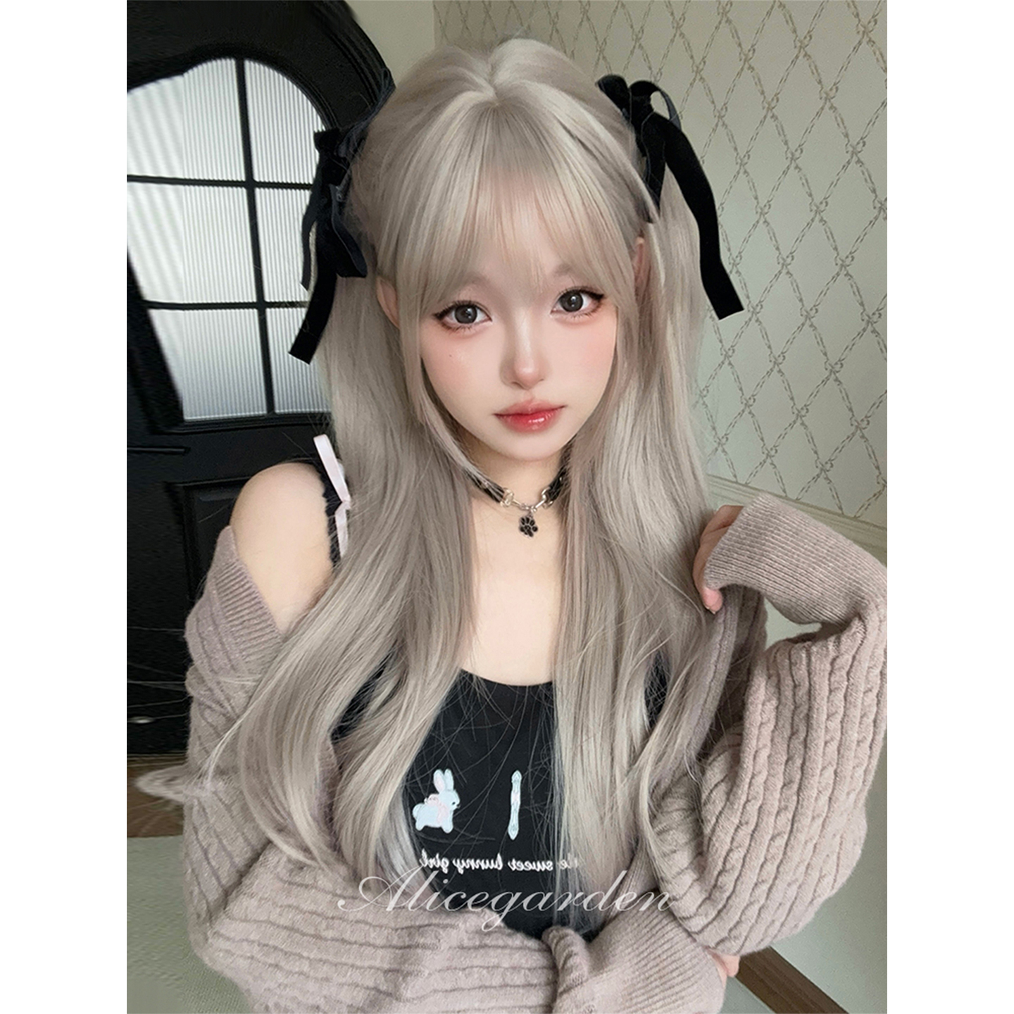 温柔气质高层次直发jk全头套